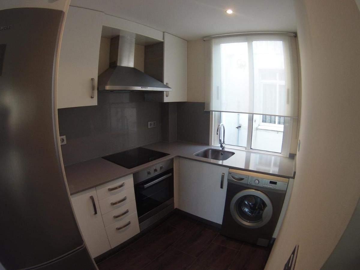 Coqueto Apartamento De 2 Habitaciones En Zona Estacion Tren A Coruña Exterior foto